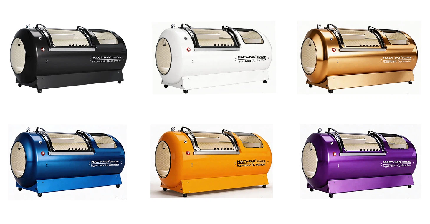 2.0ATA Three-viewport hard-shell hyperbaric chamber Dia90 color options 2.0ATA Three-viewport hard-shell hyperbaric chamber Dia90 color options