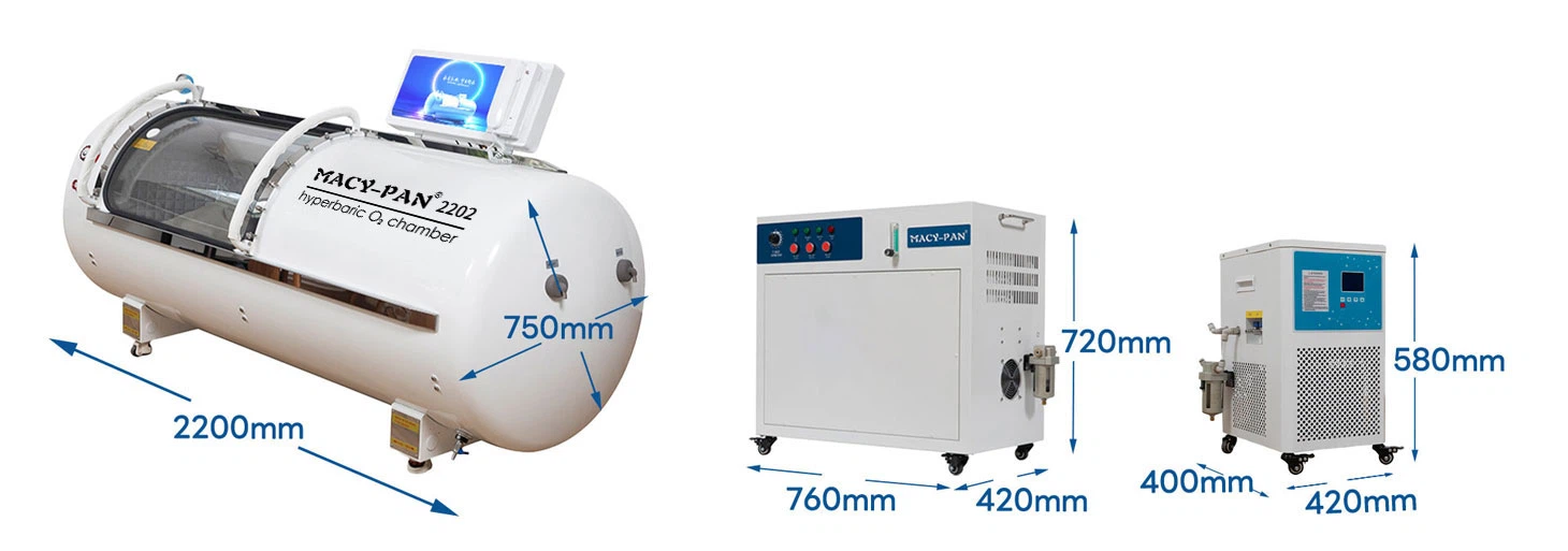 2.0Ata Monoplace Hyperbaric Chamber HP2202 dimensions 2.0Ata Monoplace Hyperbaric Chamber HP2202 dimensions