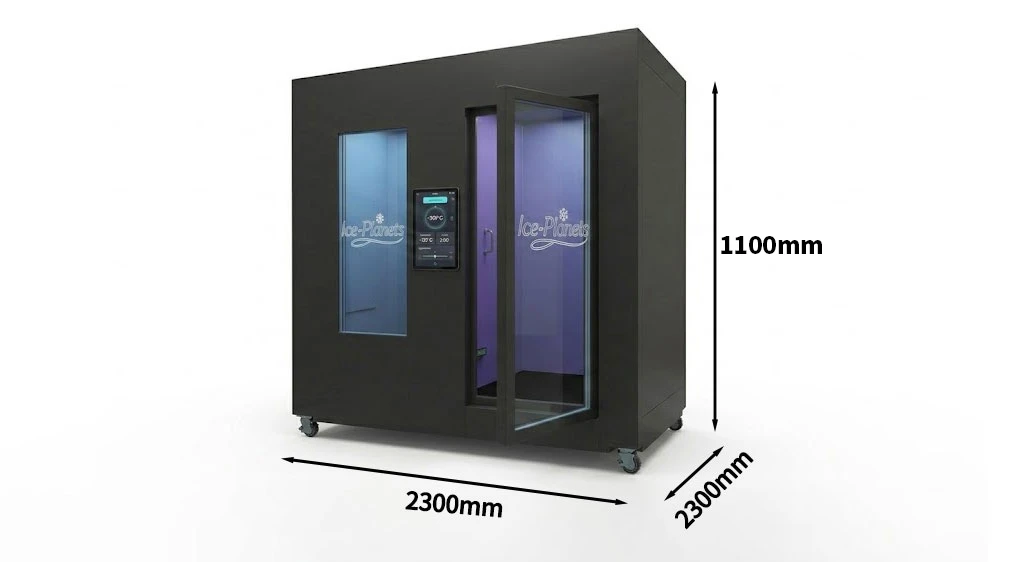 Iceplanet cryotherapy chamber specifications Iceplanet cryotherapy chamber specifications